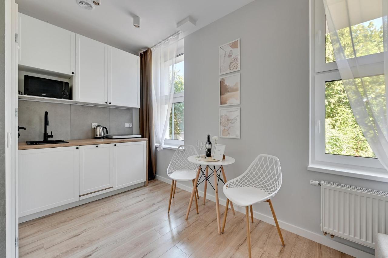 Hallera Studio Apartment Gdańsk Buitenkant foto